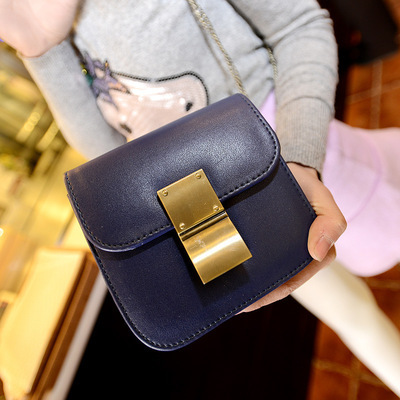 新款迷你單肩斜挎包 糖果色韓版鏈條鎖扣小包的時尚魅力與批發指南